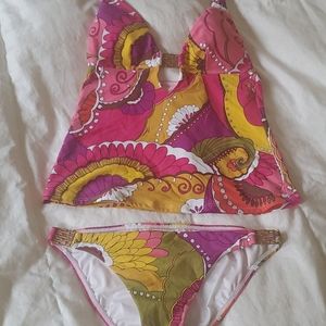 Trina turk halter tankini